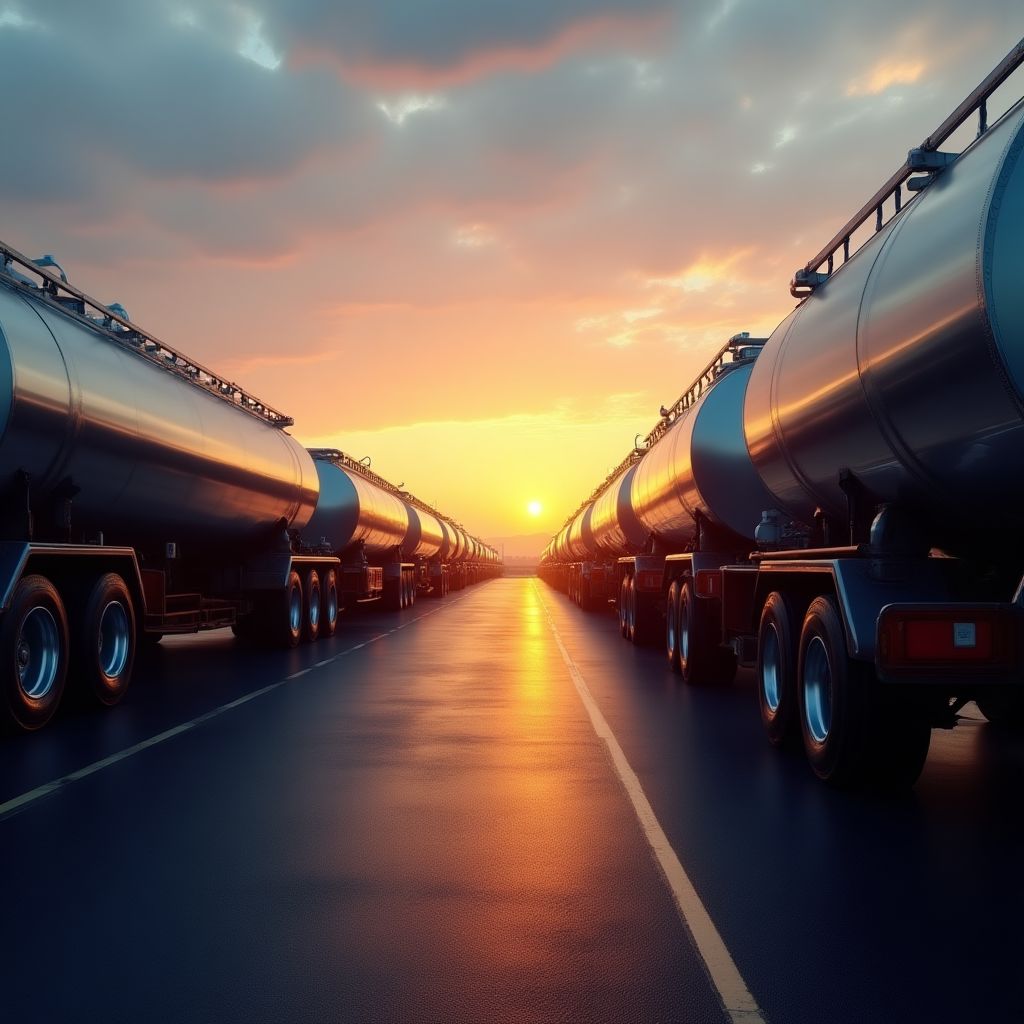Centro de logística y distribución de combustible